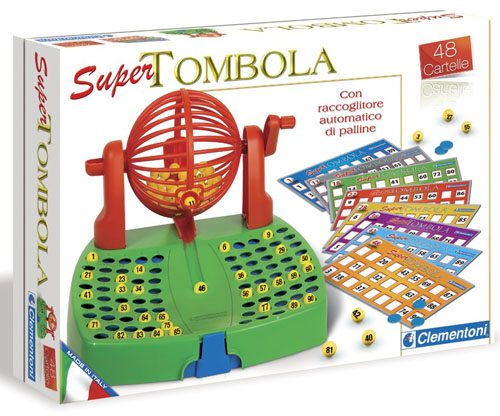 Tombola Classica 48 Cartelle - Ronchi Supertoys - Giochi di abilità -  Giocattoli