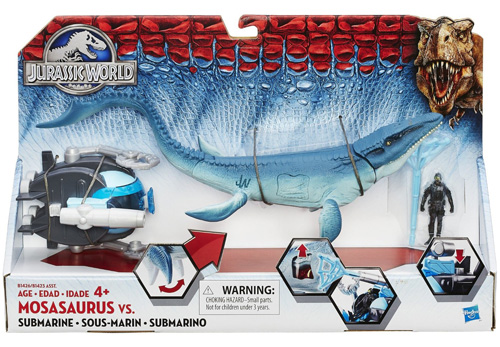 Jurassic World: Mosasaurus VS Submarine