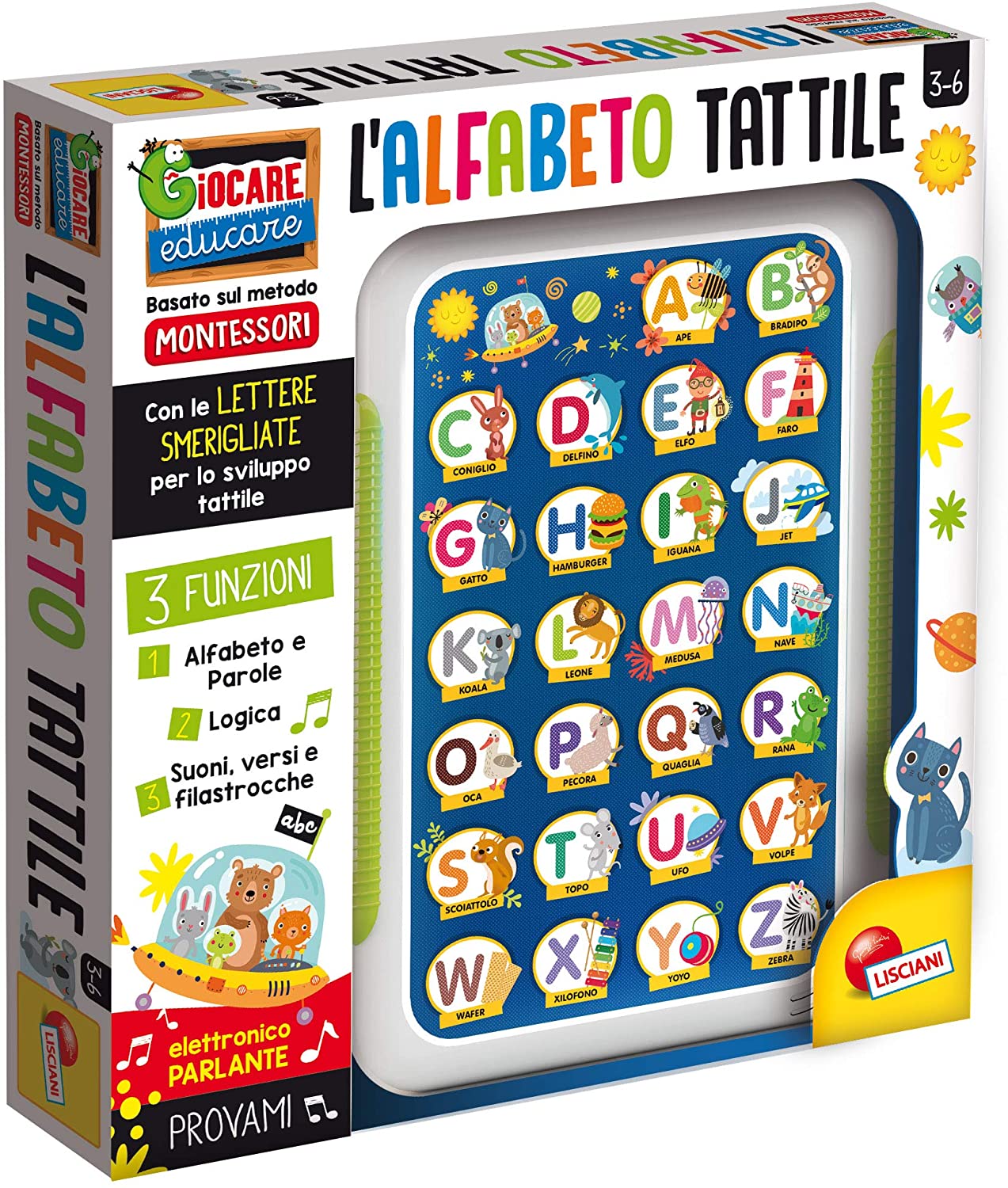Alfabeto Tattile Montessori