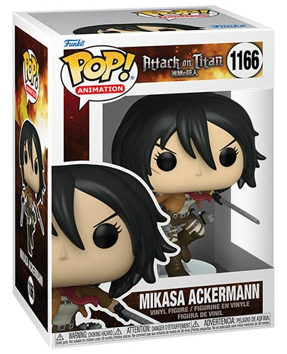 Pop Attack on Titan Mikasa Ackermann 1166