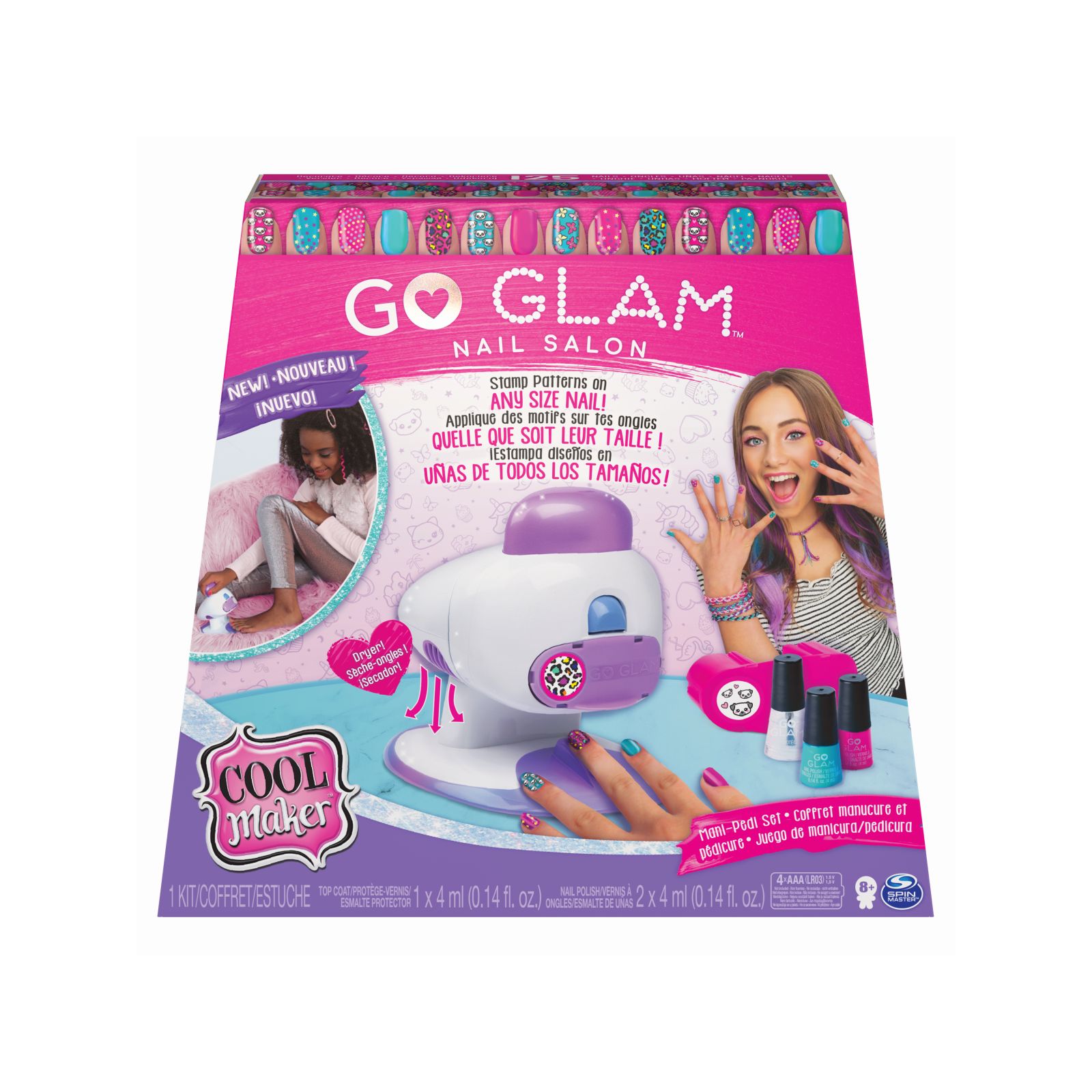 Cool Maker Go Glam Macchina decora unghie Nail Saloon - Clicca l'immagine per chiudere