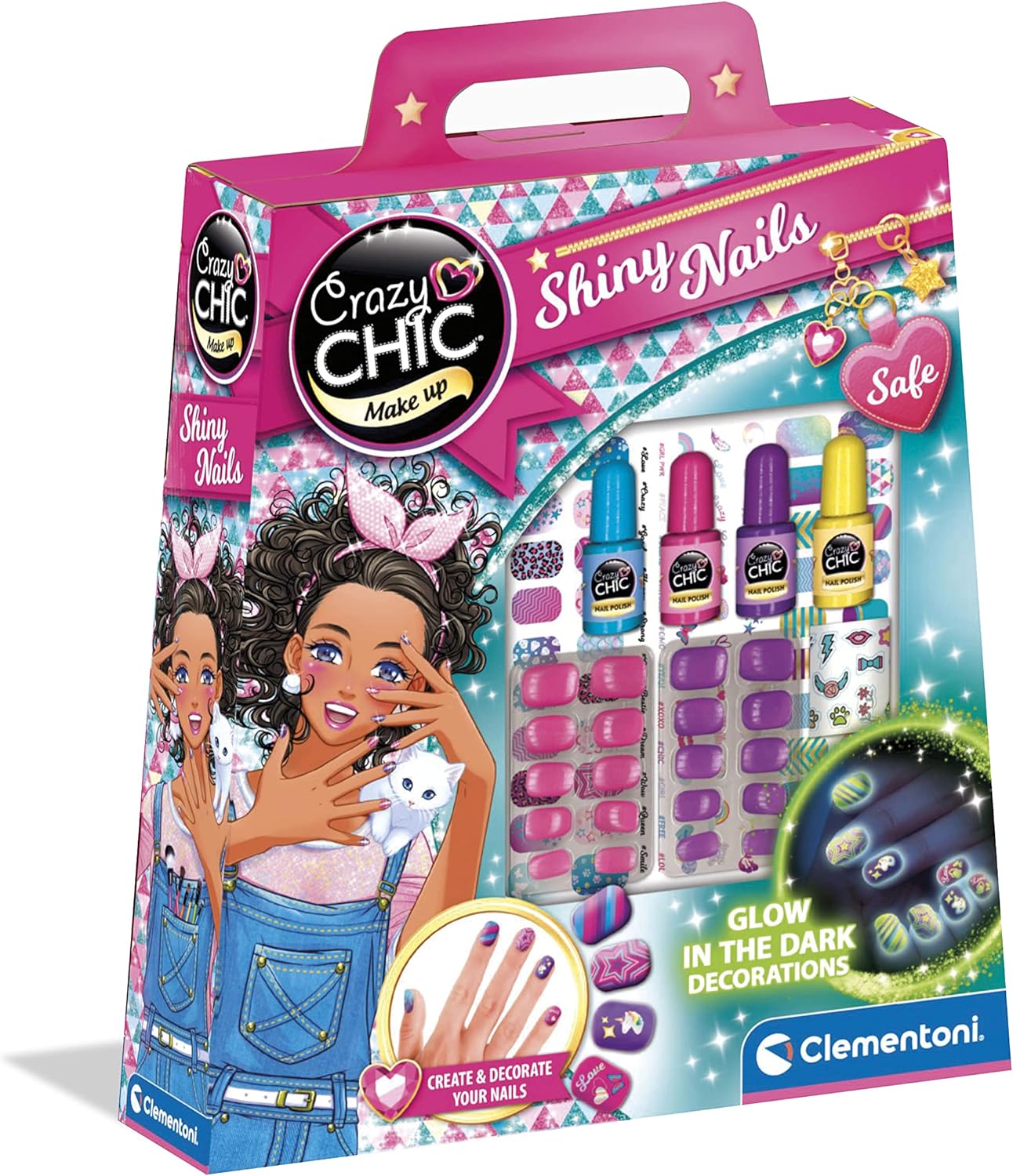 Crazy Chic Shiny Nails