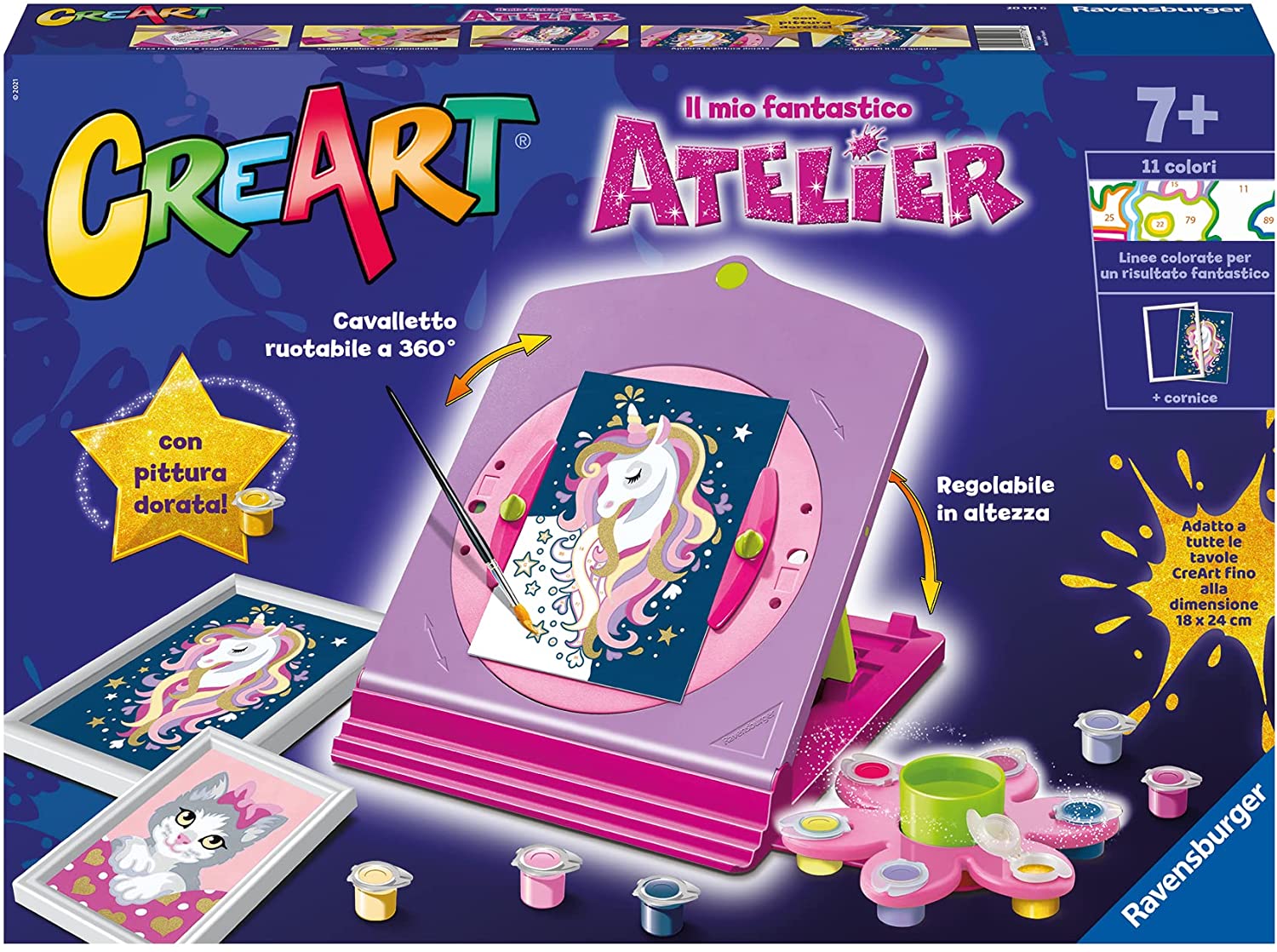 CreArt Atelier Unicorno [4005556201716] Bianco Giochi, per gioco o