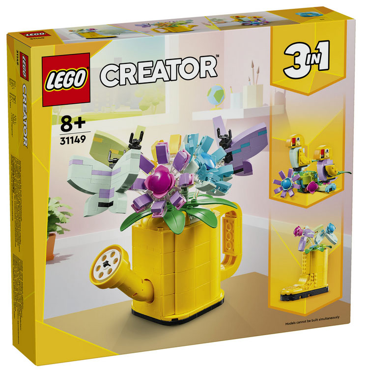 Creator 31149 Innaffiatoio con Fiori