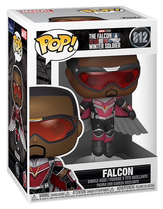 Pop the Falkon and The Winter Soldier Falcon Flying
