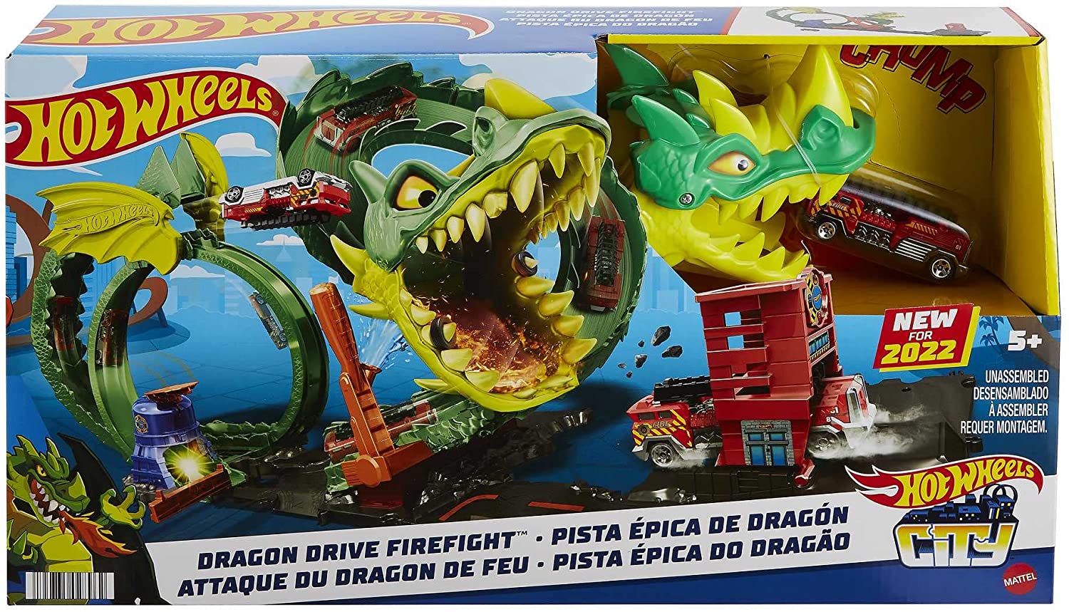 Hot Wheels Attacco del Dragone