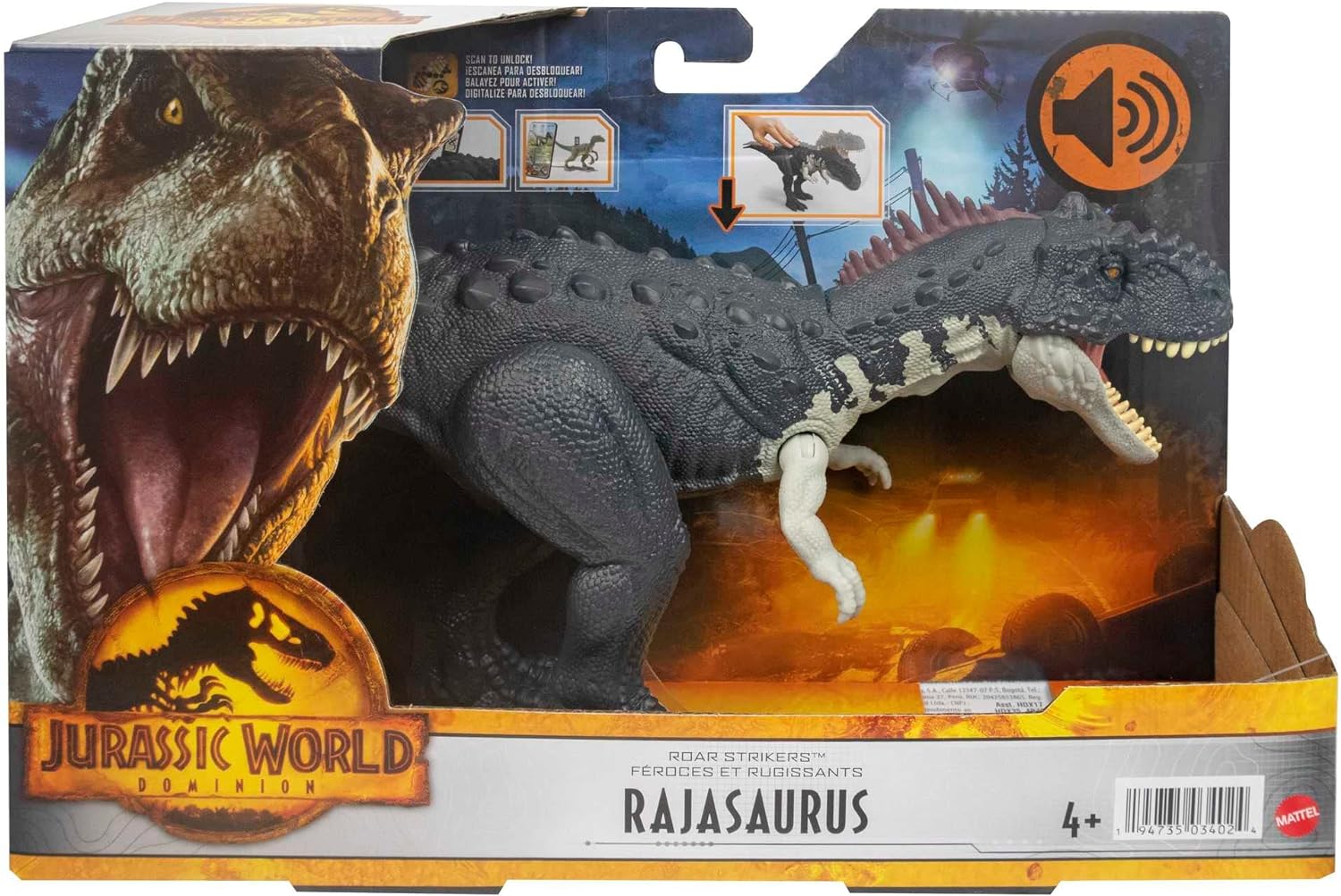 Rajasauro Jurassic World Dominion - Clicca l'immagine per chiudere
