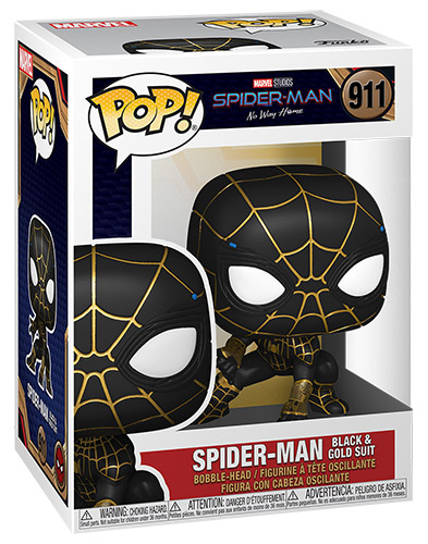 Pop Marvel Spider-man Black&Gold Suite 911