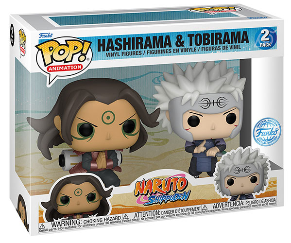 Pop Naruto Hashirama e Tobirama 2 pack