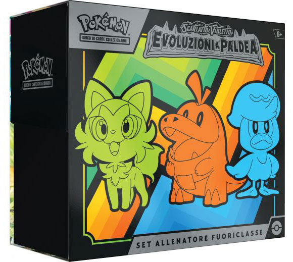 Pokemon set Allenatore Evoluzioni a Paldea - Clicca l'immagine per chiudere