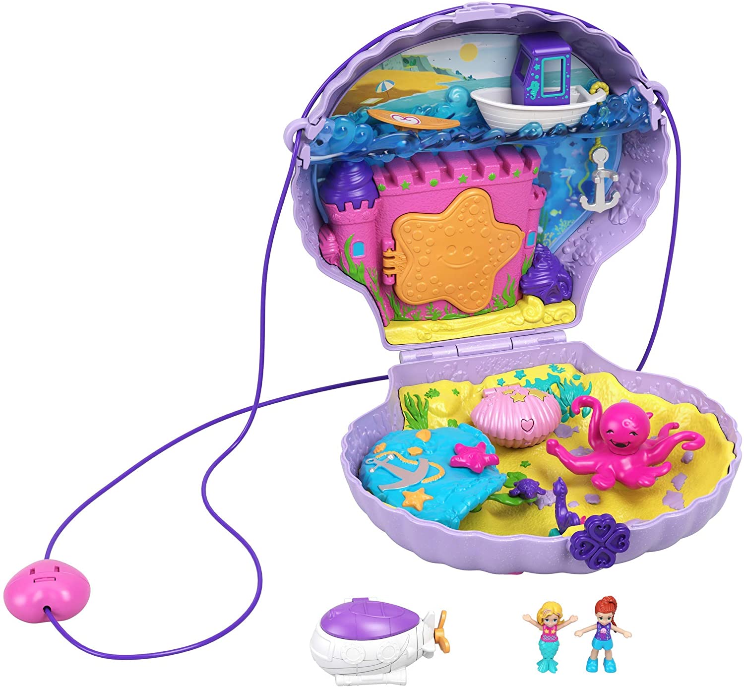 Polly Pocket Borsetta dei Segreti Conchiglia