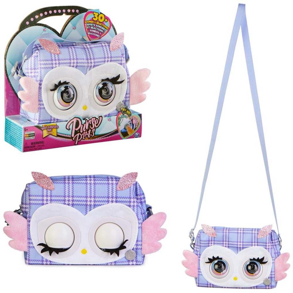 Purse Pets Gufo Scozzese