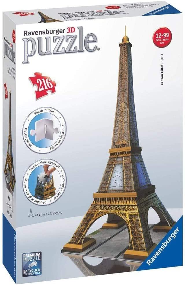 Puzzle 3D Torre Eiffel