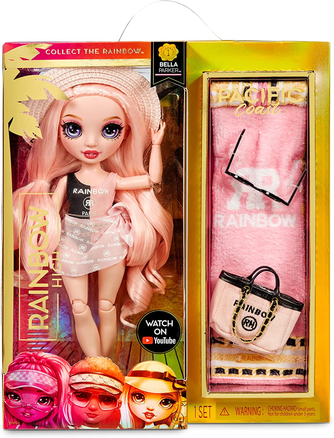 Rainbow High Pacific Cost Bella Parker