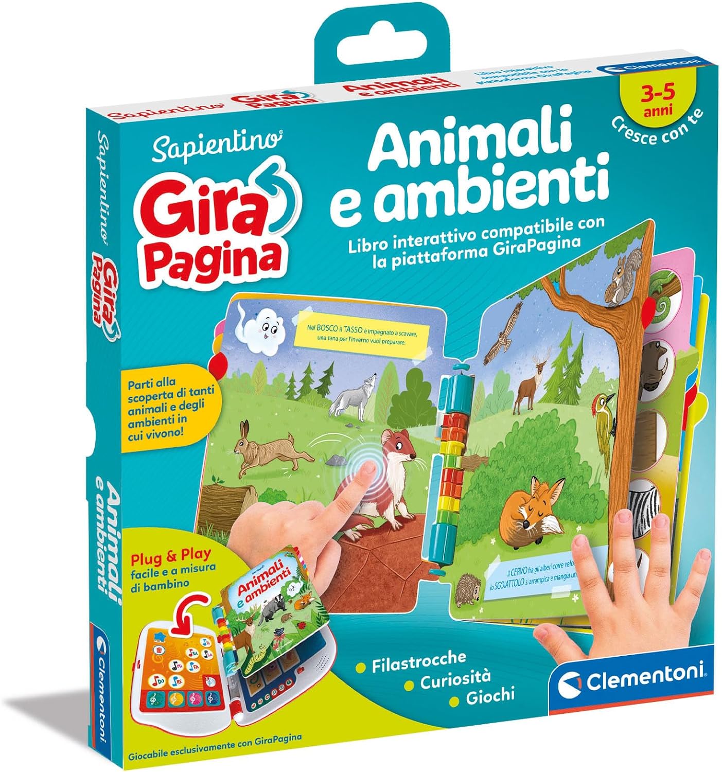 Sapientino Gira Pagina Animali e ambienti