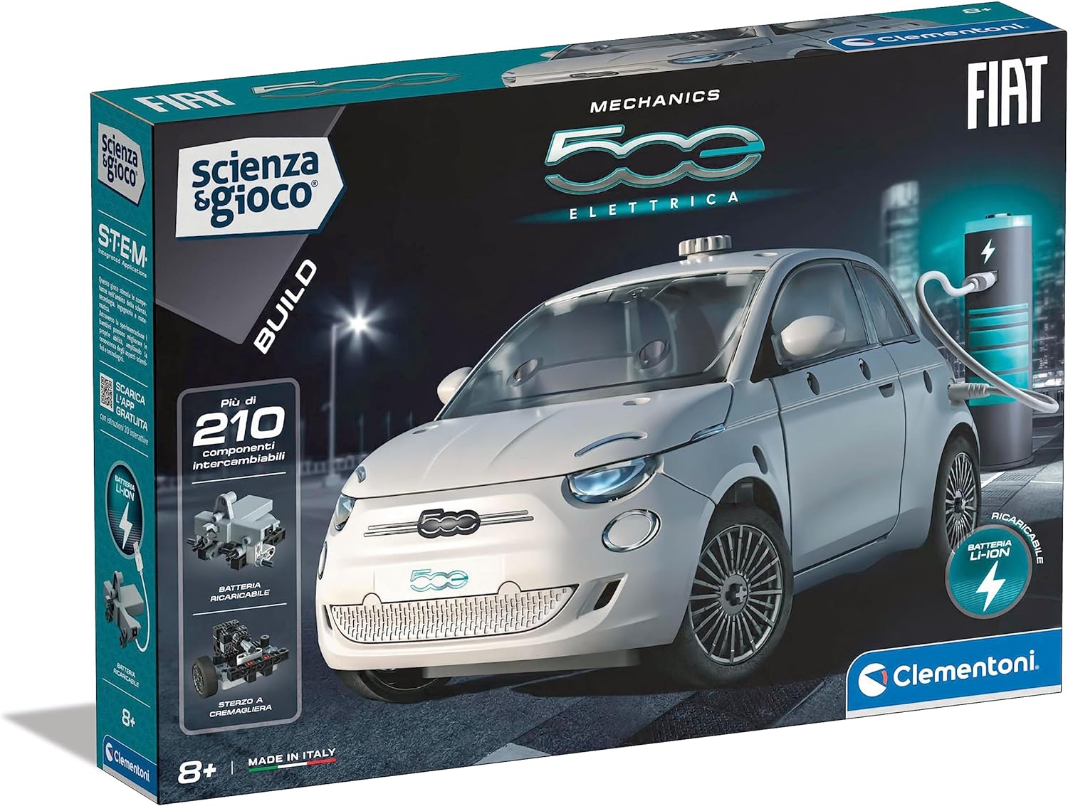 Fiat 500 Elettrica Scienza e Gioco Mechanics