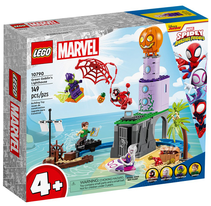 Marvel Spider-Man Team Spidey al faro del Goblin
