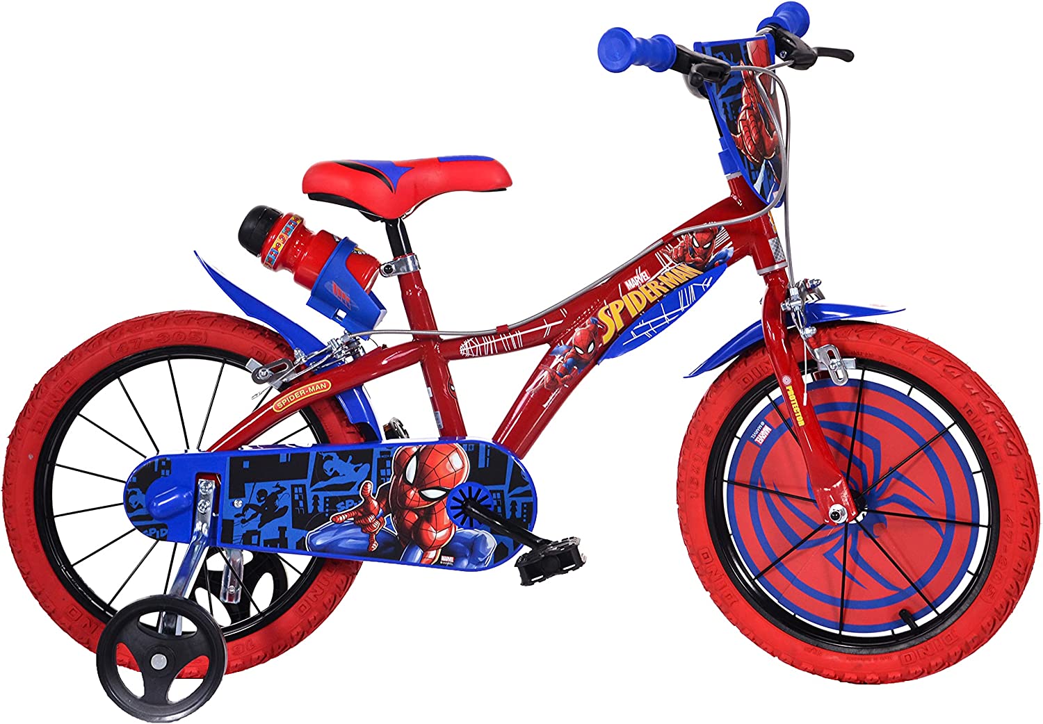 Bicicletta Mtb 16 Spider Man