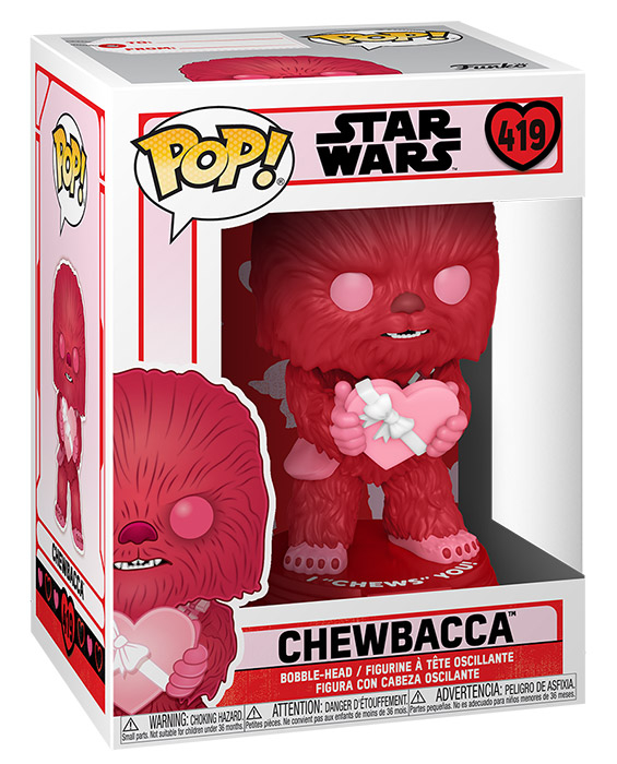 Pop Star Wars Chewbacca Valentine