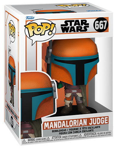 Pop Star Wars Mandalorian Judge 667