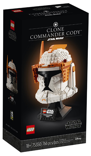 Casco del comandante clone Cody