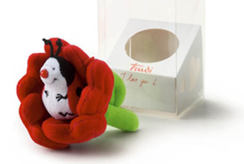Sweet Collection Coccinella con Fiore