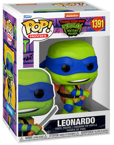 Pop Movies Turtles Mutant Mayhem Leonardo 1391