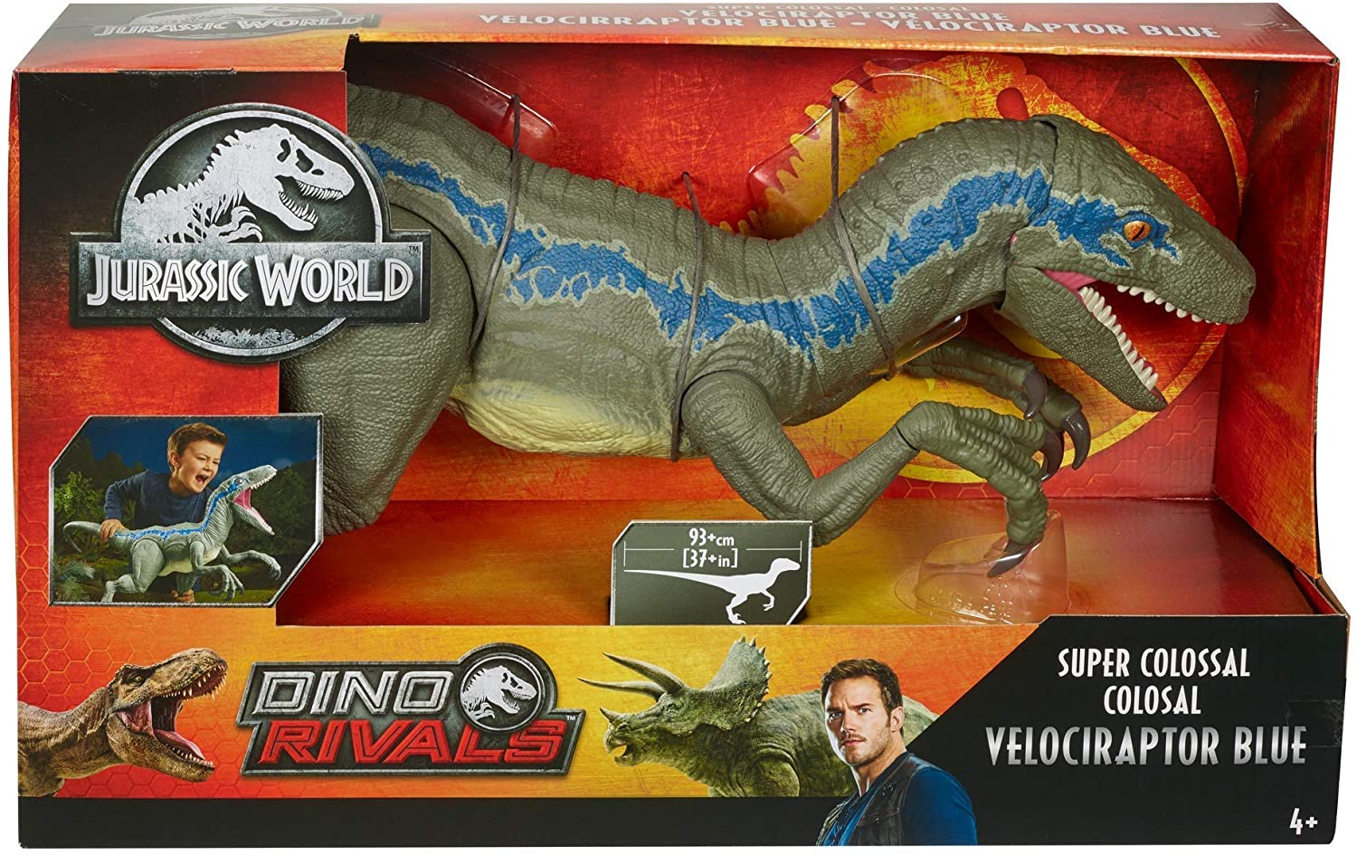 Velociraptor Blue Supercolossal